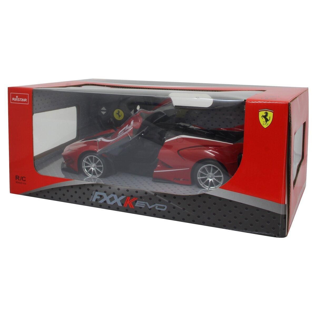 Jamara Voiture télécommandée Ferrari FXX K Evo 1:14 rouge 2,4GHz