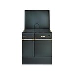 Godin 240162000060-Cuisinière bois Arpège 75cm 10kW buches 50cm NOIR GODIN - 240162NOIR
