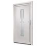 Voir la diapositive 4 : VIDAXL Porte d'entree Blanc 98x208 cm PVC