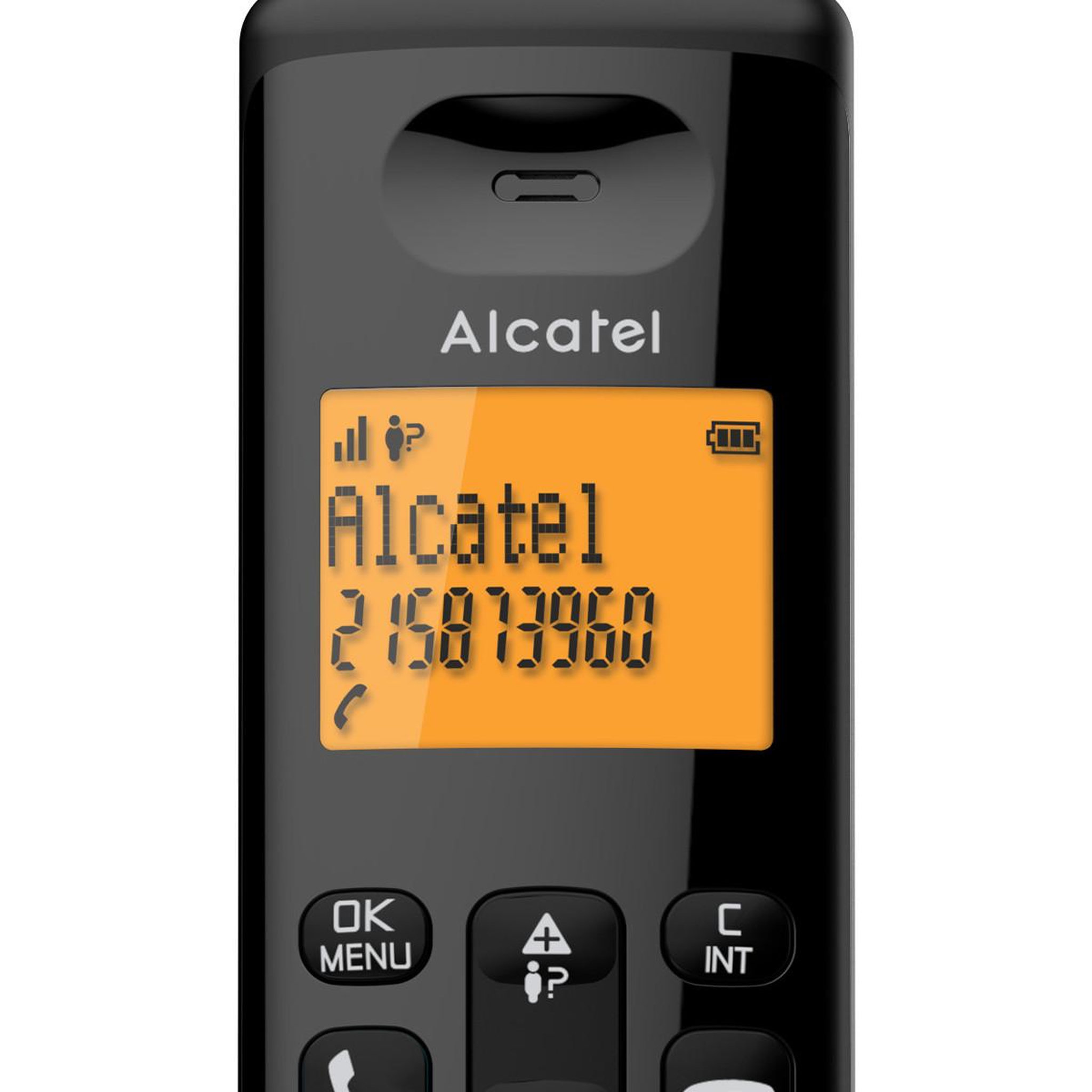Voir la diapositive 3 : Alcatel Téléphone sans fil Alcatel E160 DECT Duo Noir