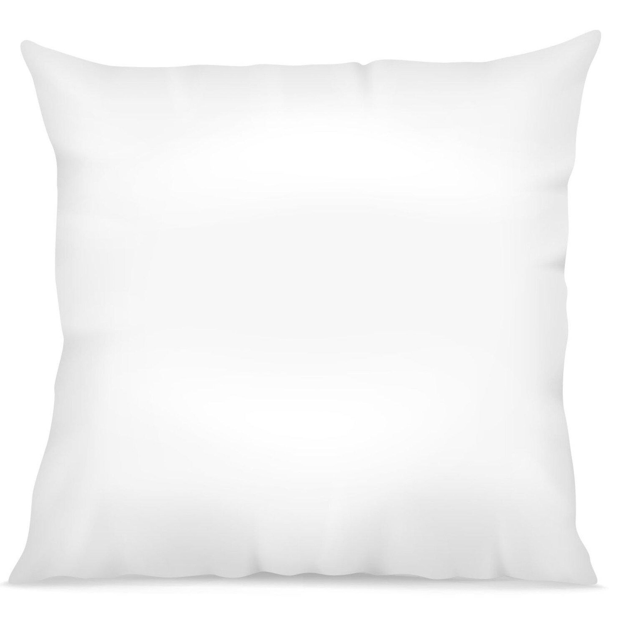 Home collection Oreiller moelleux blanc 60x60cm 100%coton percale fab.française