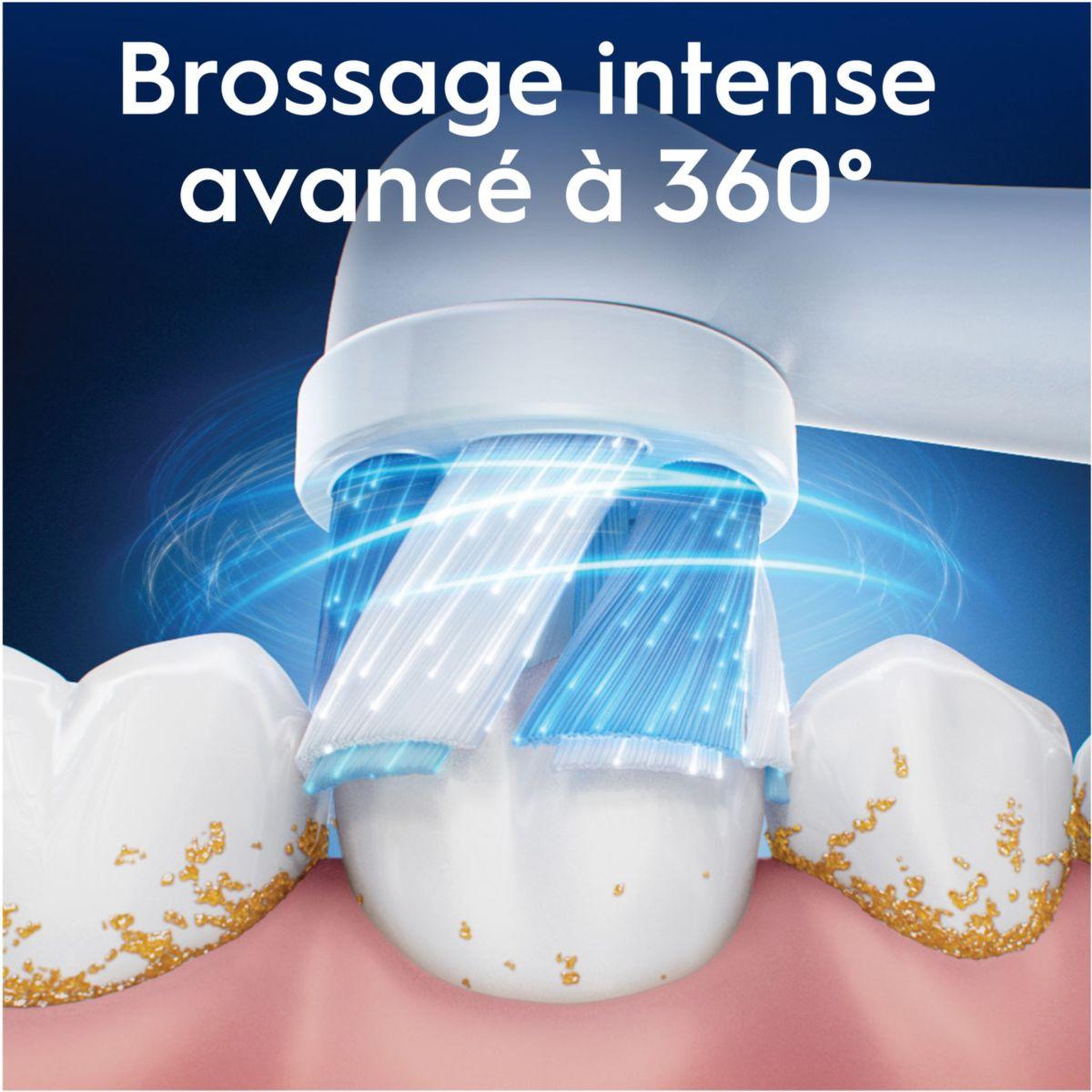 Voir la diapositive 2 : ORAL B Brossette dentaire x6 Ultimate Clean Blanc
