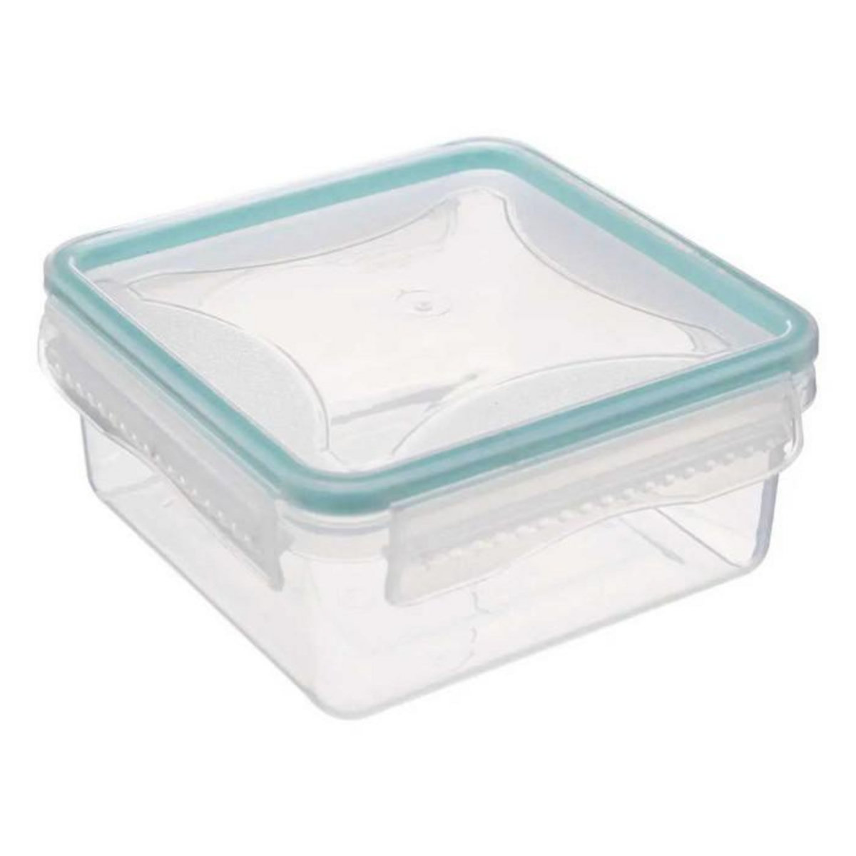 FIVE Lot de 3 Boîtes de Conservation Carrées  Clipeat  15cm Bleu