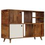 Voir la diapositive 3 : VIDAXL Buffet 118x35x70 cm Bois solide de Sesham