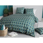 Voir la diapositive 2 : ATELIER DU COTON Parure housse de couette 100% coton 57fils triska