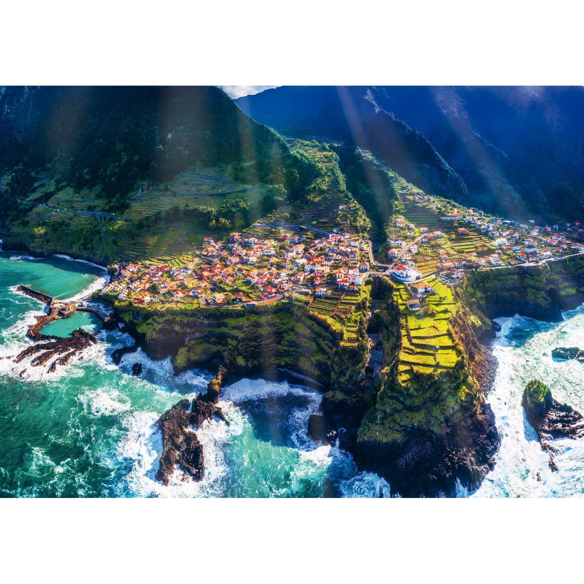 Trefl Puzzle 1000 pièces : Photo Odyssée : Île de Madère, Portugal