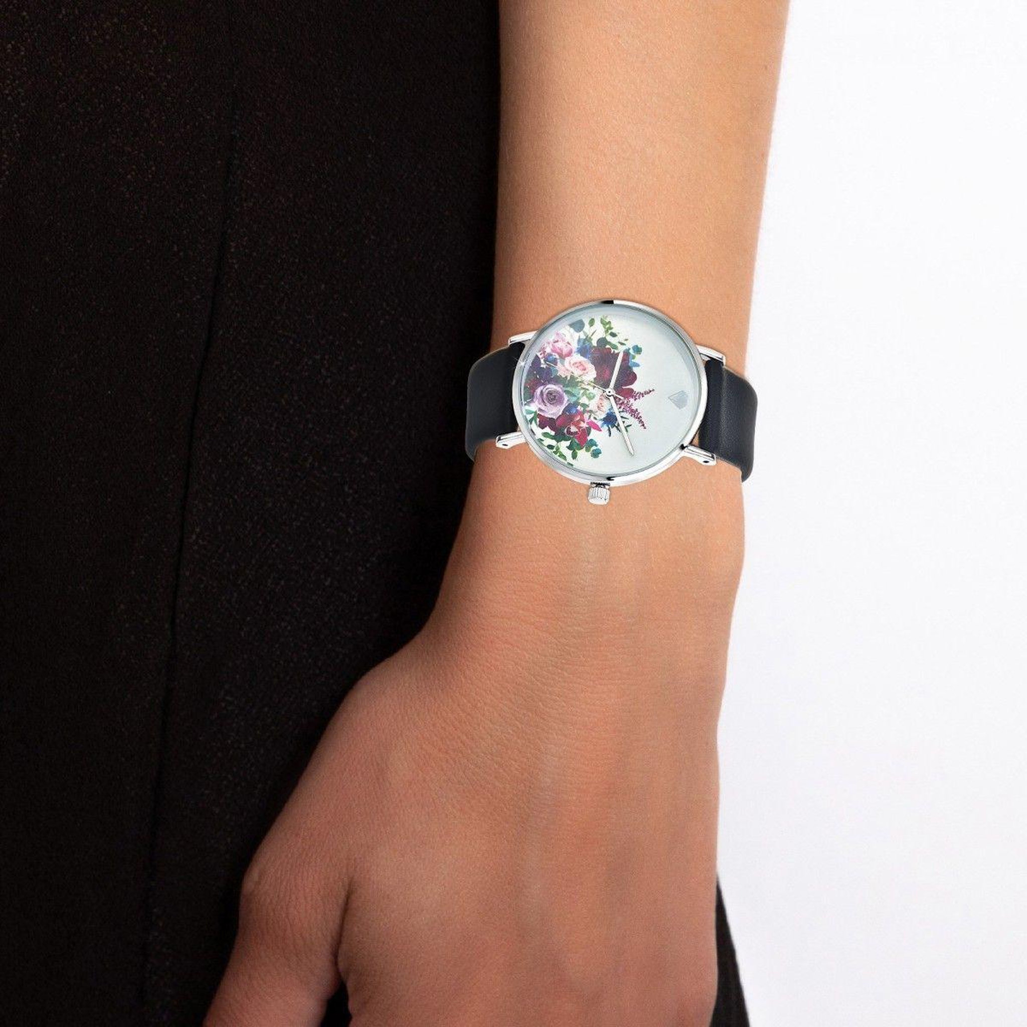 Voir la diapositive 2 : SC CRYSTAL Montre Chiara roses SC Crystal