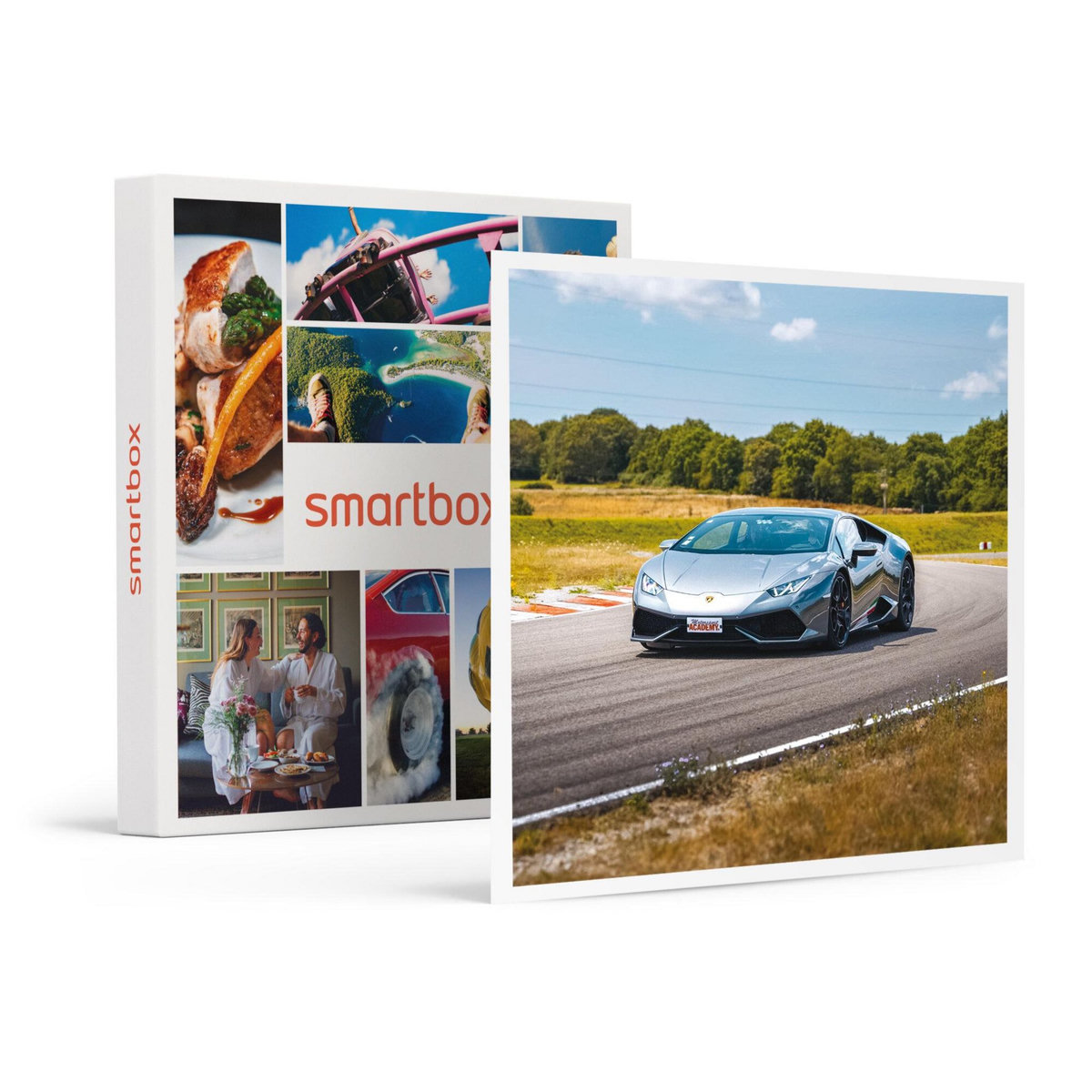 Smartbox Stage de pilotage : 2 tours sur le circuit du Bourbonnais en Lamborghini Huracán - Coffret Cadeau Sport & Aventure