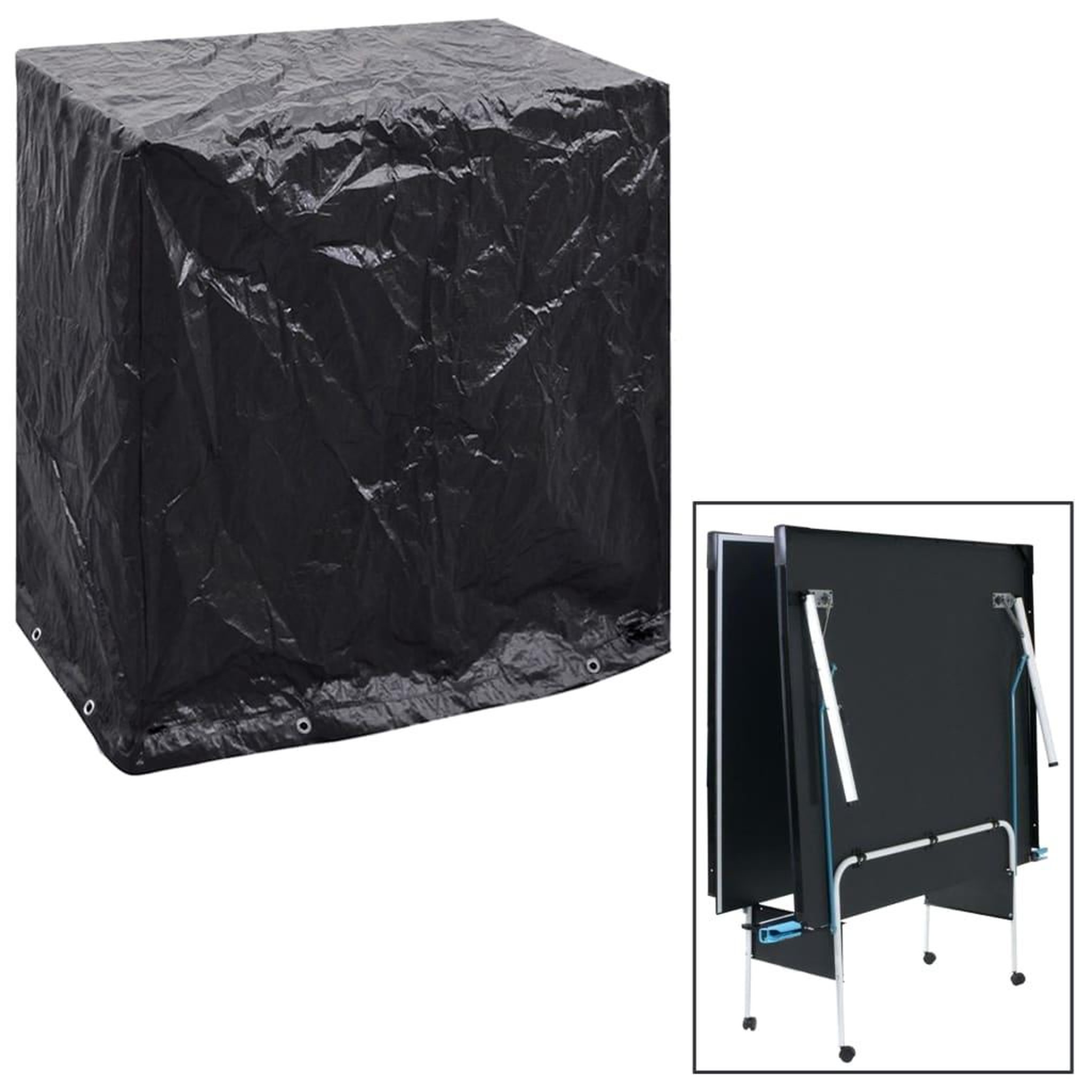 Voir la diapositive 4 : VIDAXL Housses de salon de jardin 2pcs Table de ping-pong 160x55x182cm