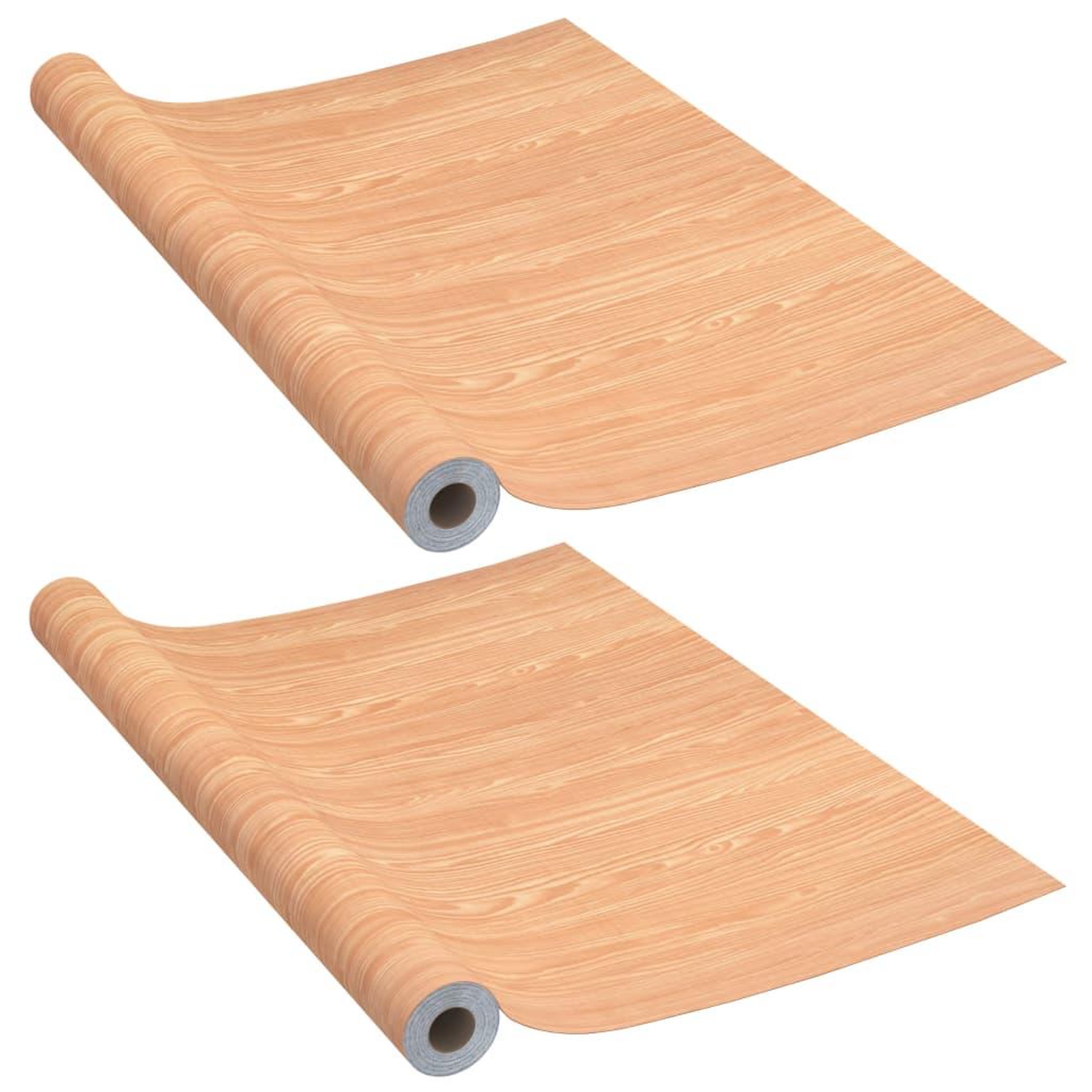 Voir la diapositive 2 : VIDAXL Films autoadhesifs pour portes 2 pcs Ahorn 210x90 cm PVC