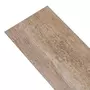 VIDAXL Planches de plancher PVC Non auto-adhesif5,26m^2Delavage de bois