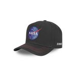CAPSLAB Casquette avec logo Nasa. Coloris disponibles : Noir