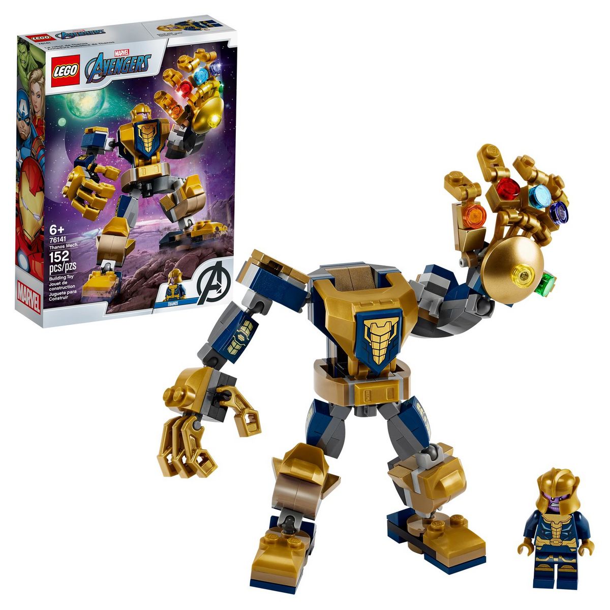 LEGO Super Héros Marvel Avengers 76141 - Le Robot de Thanos