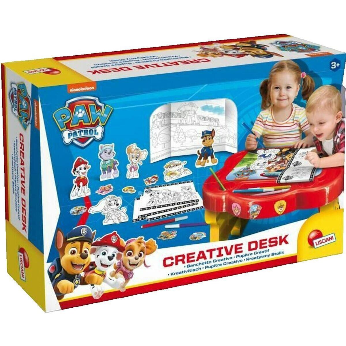 Liscianigiochi Pupitre enfant Lisciani Paw Patrol jaune