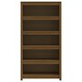 Voir la diapositive 5 : VIDAXL Bibliotheque Marron miel 80x35x154 cm Bois de pin massif