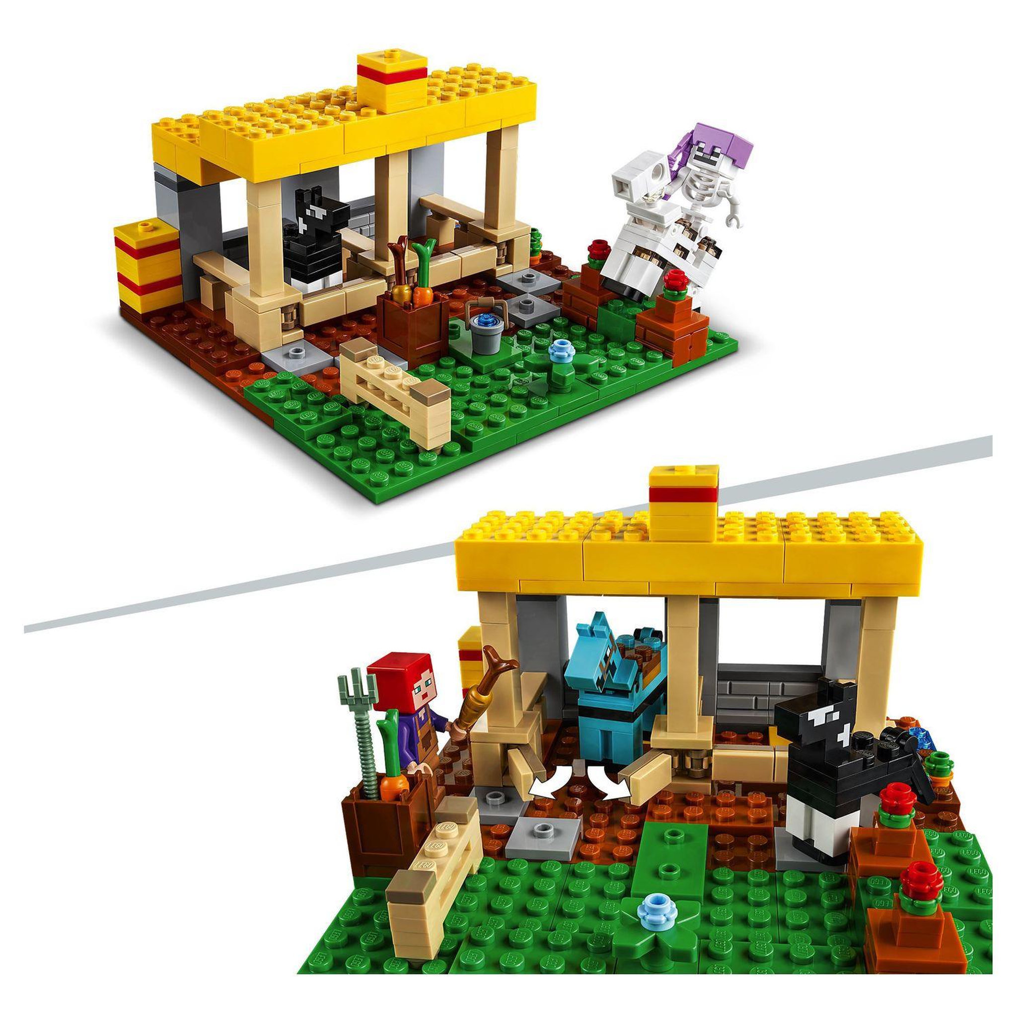 Voir la diapositive 4 : LEGO Minecraft 21171 - L'écurie