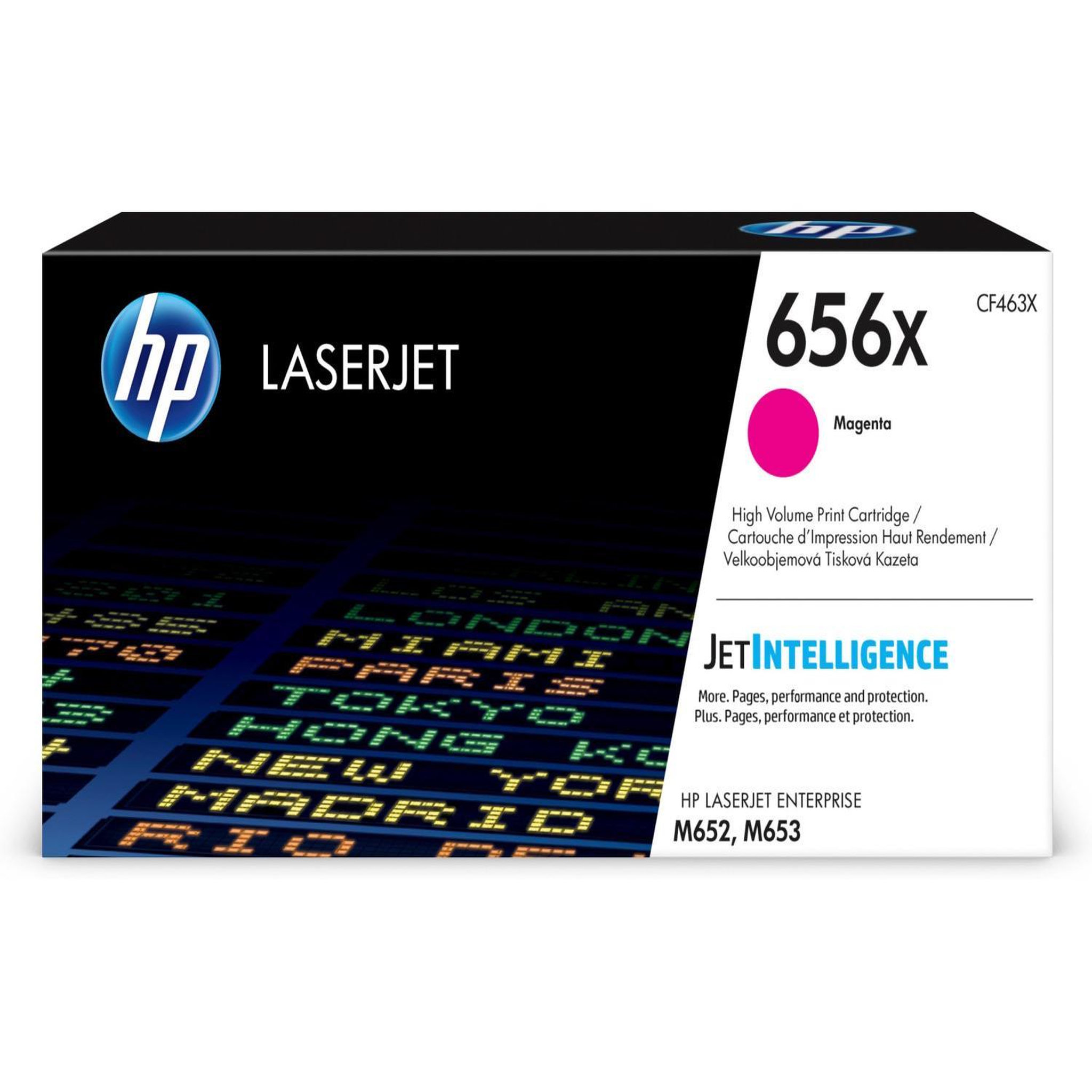 Voir la diapositive 3 : HP Hp 656x toner magenta laserjet authentique grande capacité