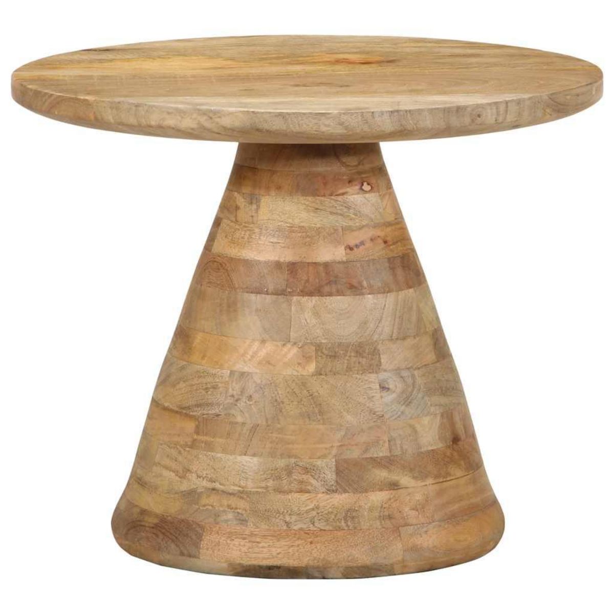 VIDAXL Table d'appoint Ø50x40 cm bois de manguier massif