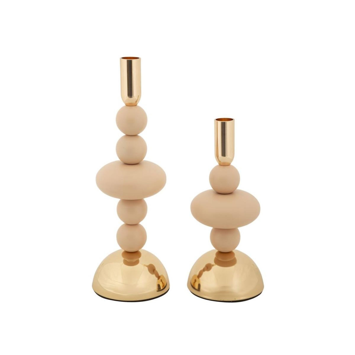 Paris Prix Lot de 2 Chandeliers  Galaxy  30cm Rose & Or