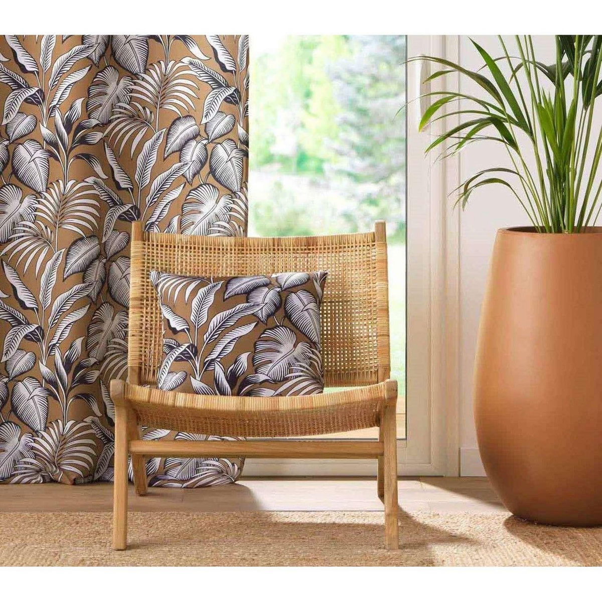 Douceur d'Intérieur Coussin PUNTA - Polyester imprimé appliqué