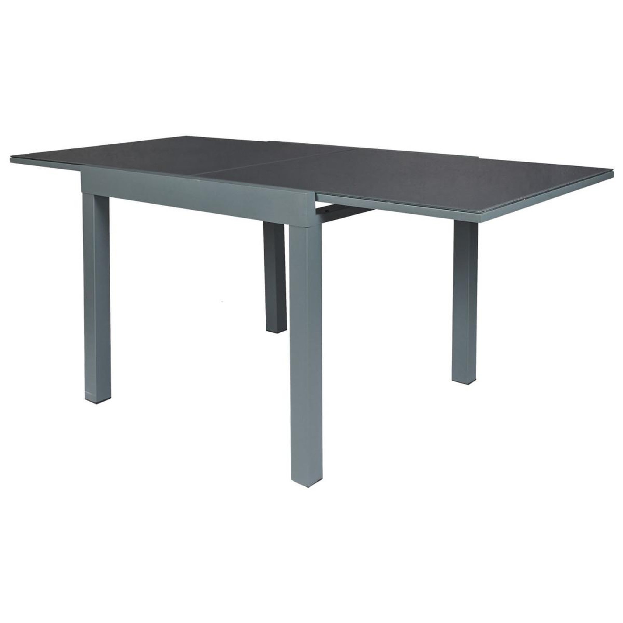 Voir la diapositive 3 : The Home Deco Factory Table de jardin extensible  haria  80-160cm gris