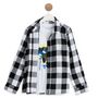 Voir la diapositive 1 : INEXTENSO Chemise noir garçon en coton 