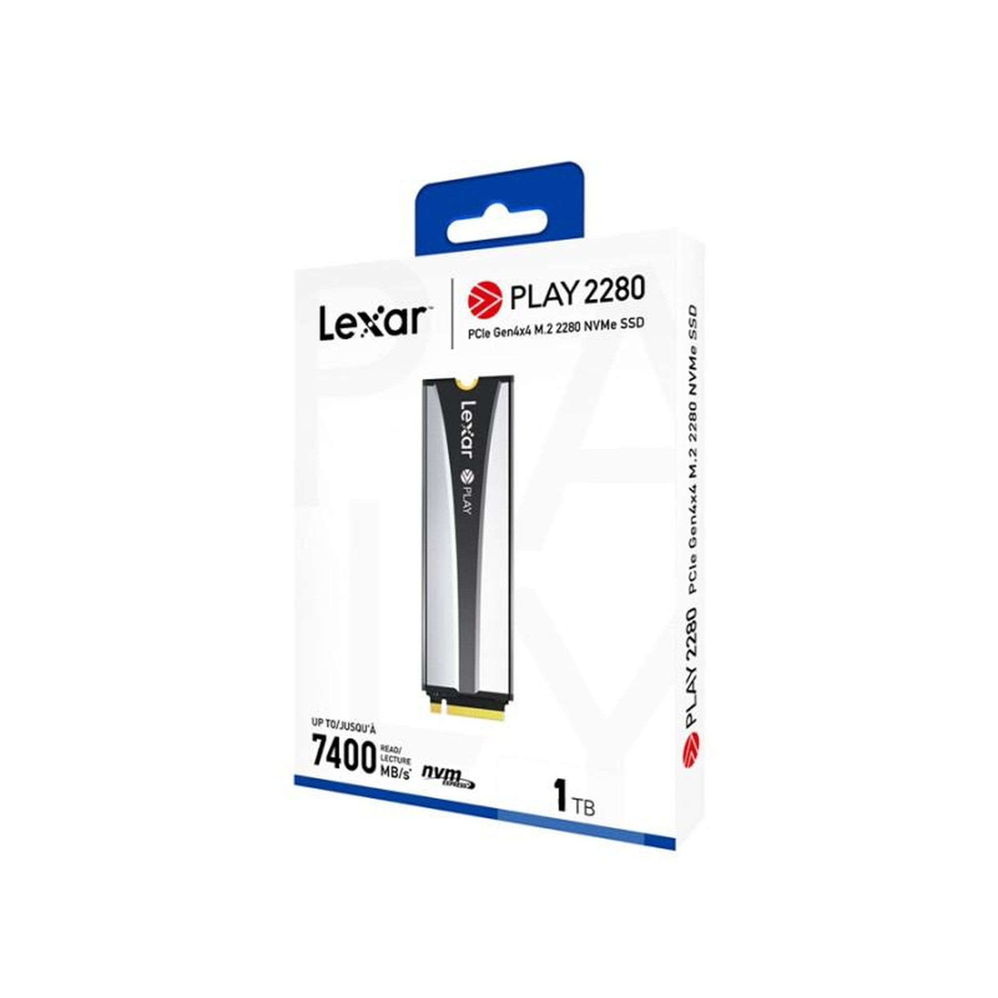 Voir la diapositive 3 : Lexar SSD interne Lexar SSD 1TO PLAY POUR PS5