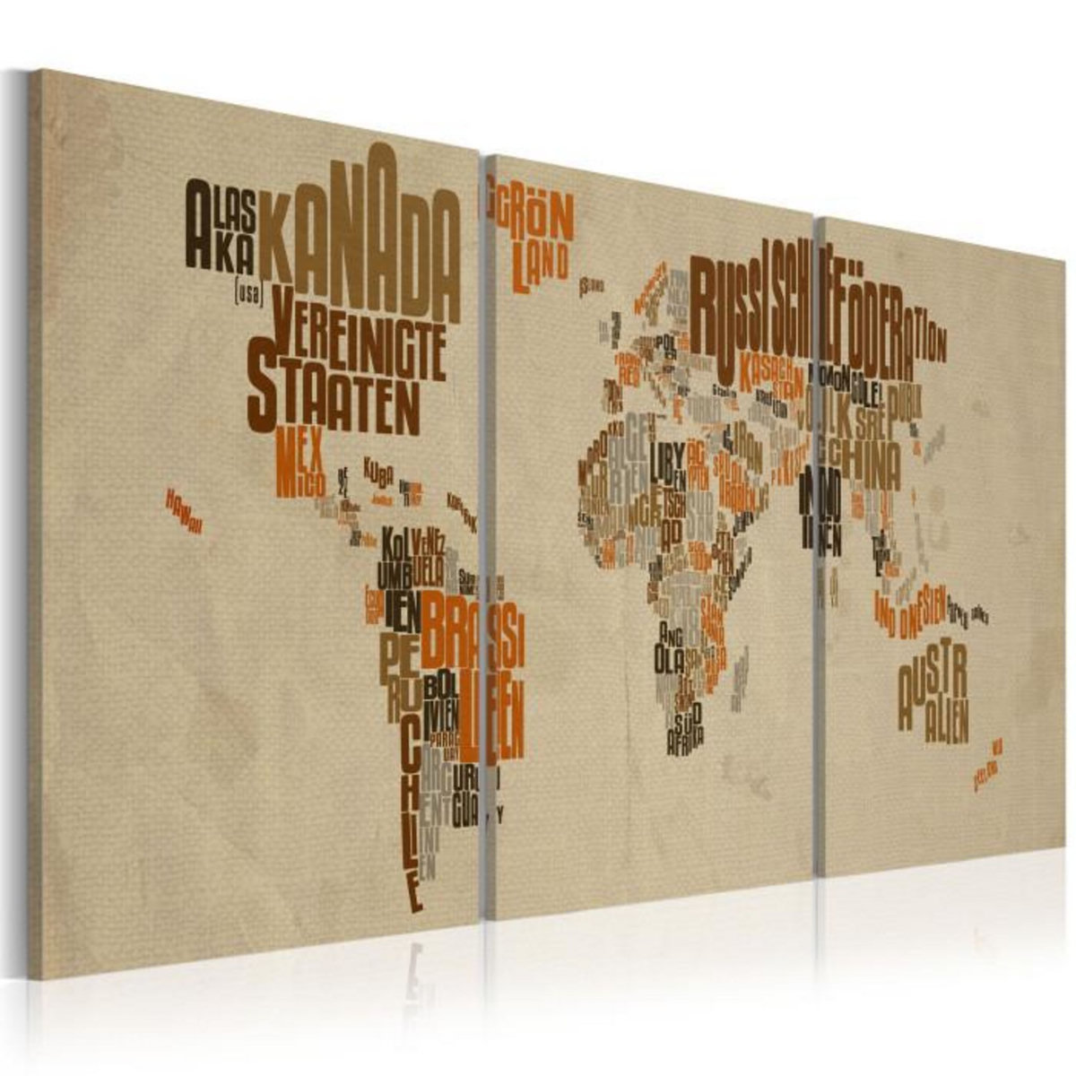 Paris Prix Tableau Imprimé  Carte Pleine D'aventures