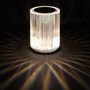 Voir la diapositive 3 : Paris Prix Lampe à Poser Tactile  Rechargeable  12cm Transparent