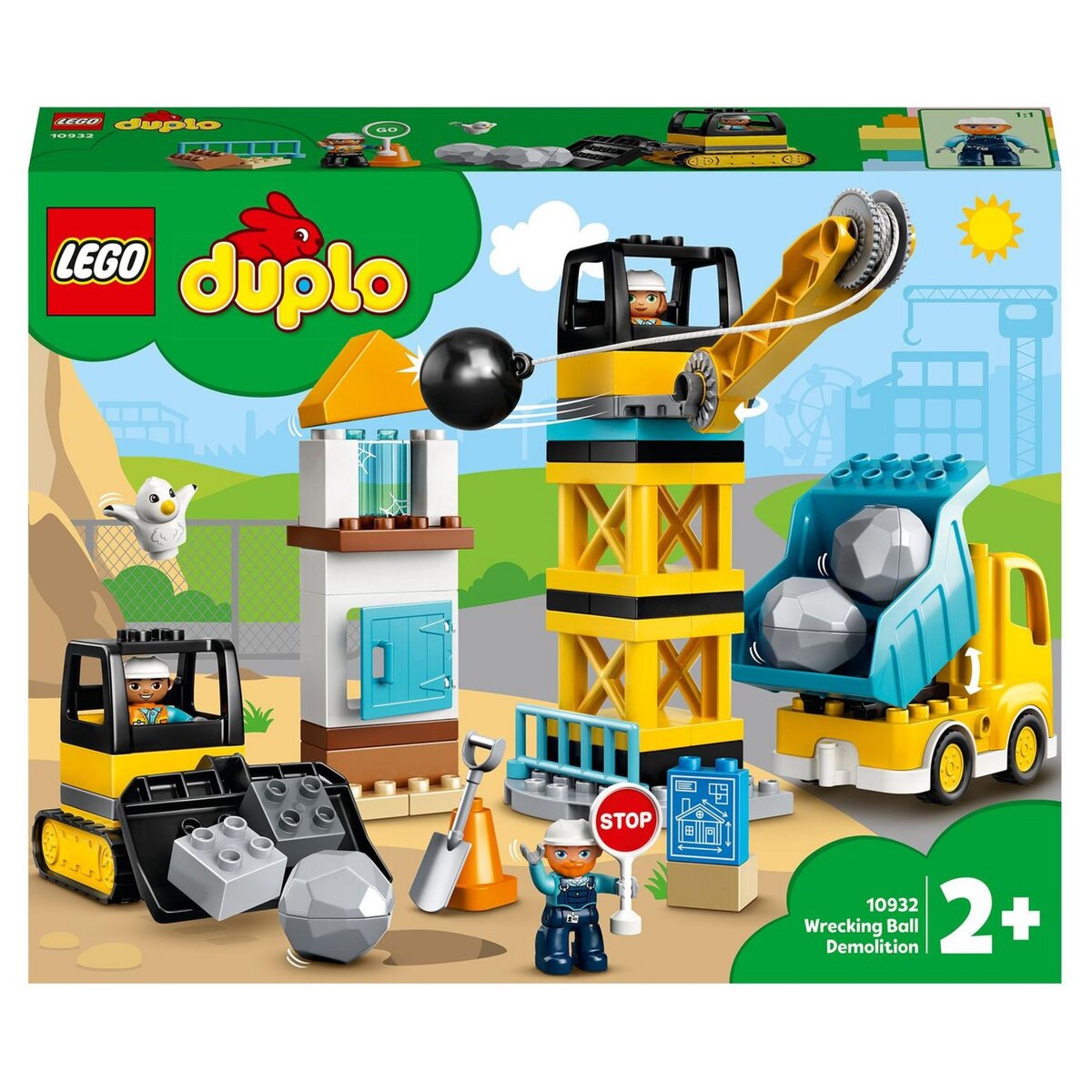 Lego®duplo®clasic 10980 - la plaque de construction verte, jeux de  constructions & maquettes