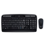 Logitech Logitech Wireless Combo MK330 clavier Souris incluse USB QWERTY US International Noir