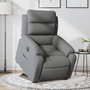 Voir la diapositive 1 : VIDAXL Fauteuil inclinable electrique gris fonce tissu