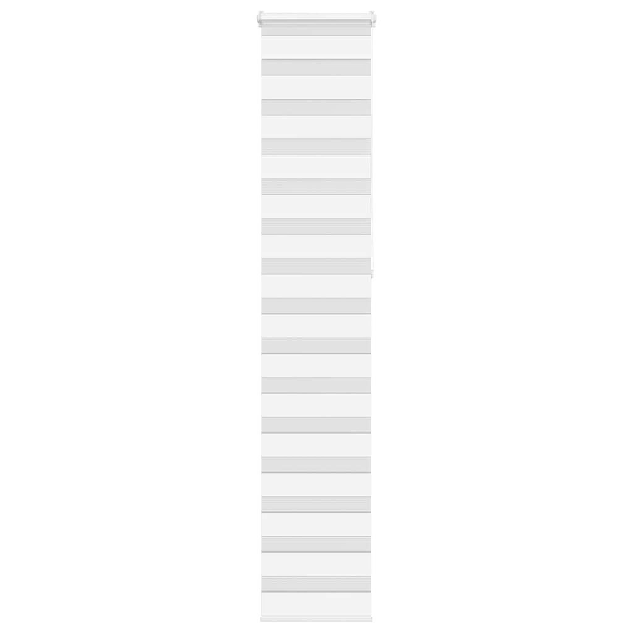 VIDAXL Store zebre blanc 50x230 cm largeur du tissu 45,9 cm polyester