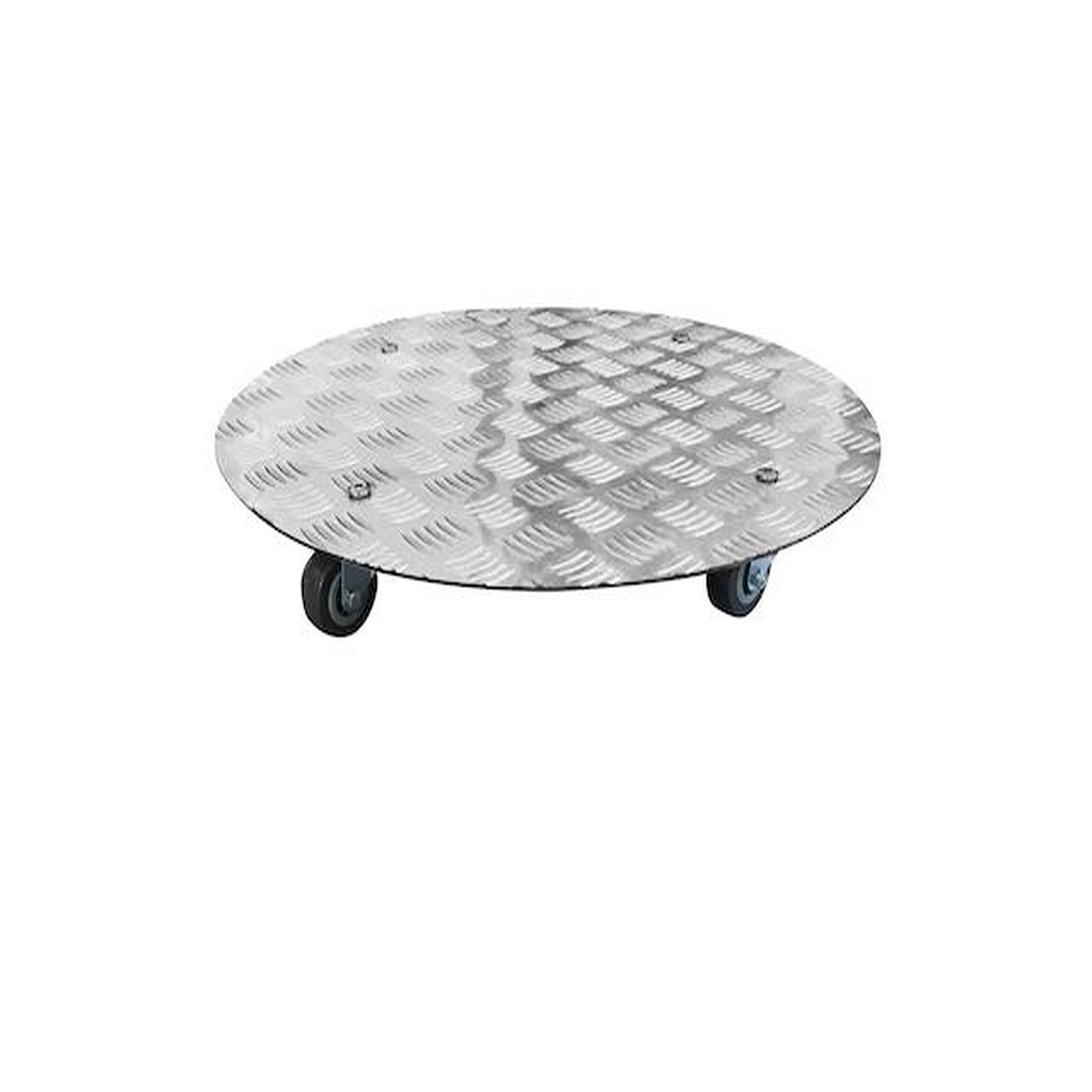 Jany Support de pots - aluminium - à roulette - diamètre 40 cm