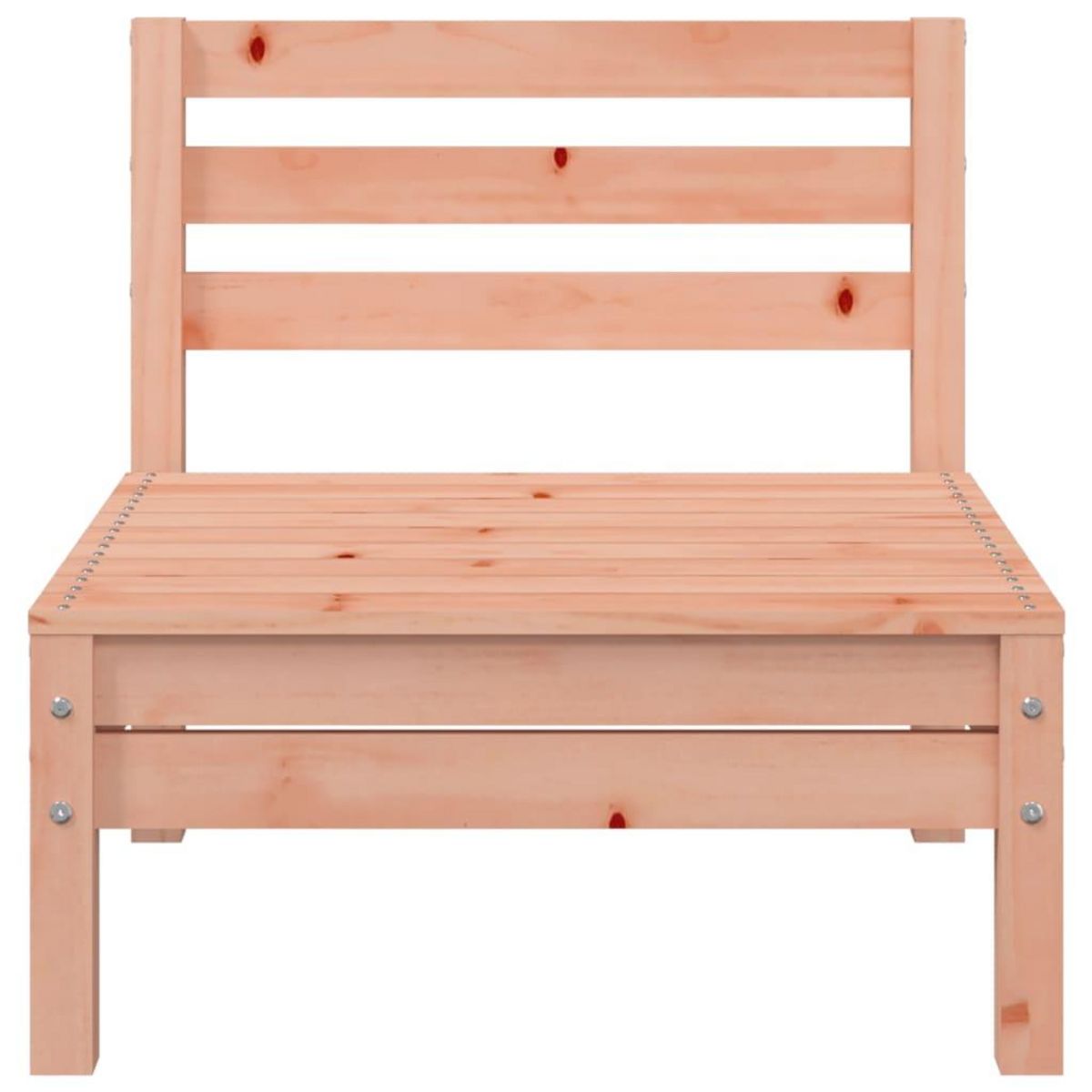 VIDAXL Canapes de jardin sans accoudoirs 4 pcs bois massif douglas