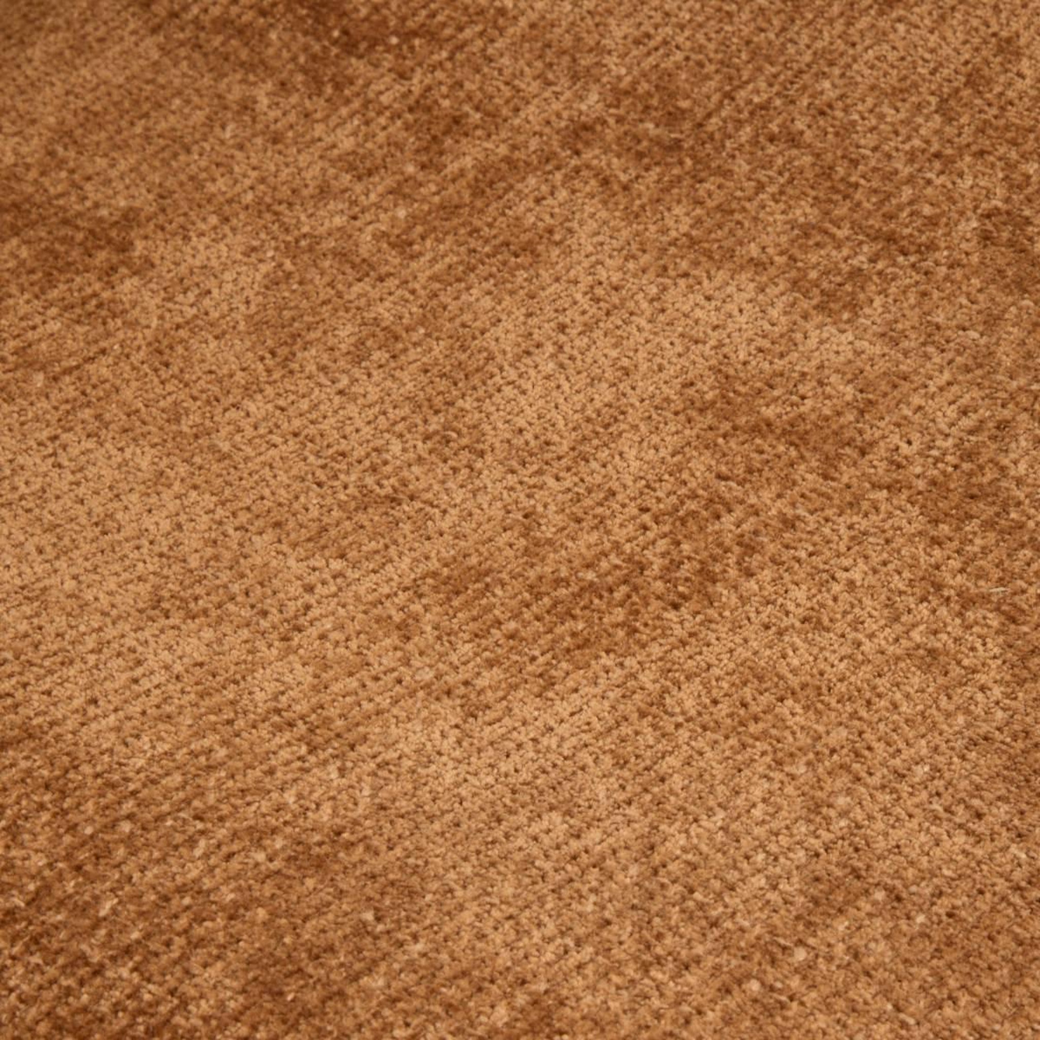 Voir la diapositive 4 : ATMOSPHERA Fauteuil Design Chenille  Astor  84cm Ambre