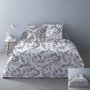 Voir la diapositive 4 : Dourev Housse de couette 240x220 Yuka gris + 2 taies