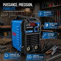 Voir la diapositive 2 : Awelco Poste à Souder 200A Inverter MMA IGBT Electrodes Ø1,6 à 5,0 mm Acier Inox Fonte Awelco