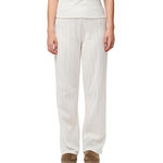 Pieces Pantalon de pyjama Blanc Femme Pièces Pointelle. Coloris disponibles : Blanc