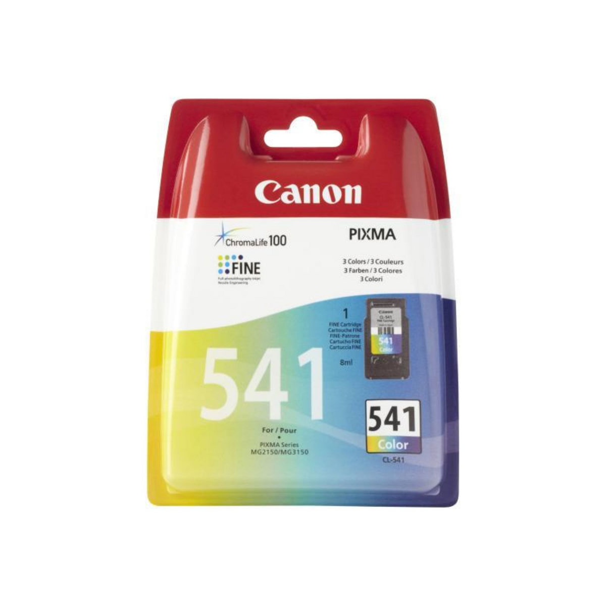 Canon Canon CL-541 CL541 8 ml Farbe (Cyan, Magenta, Gelb) (5227B001)
