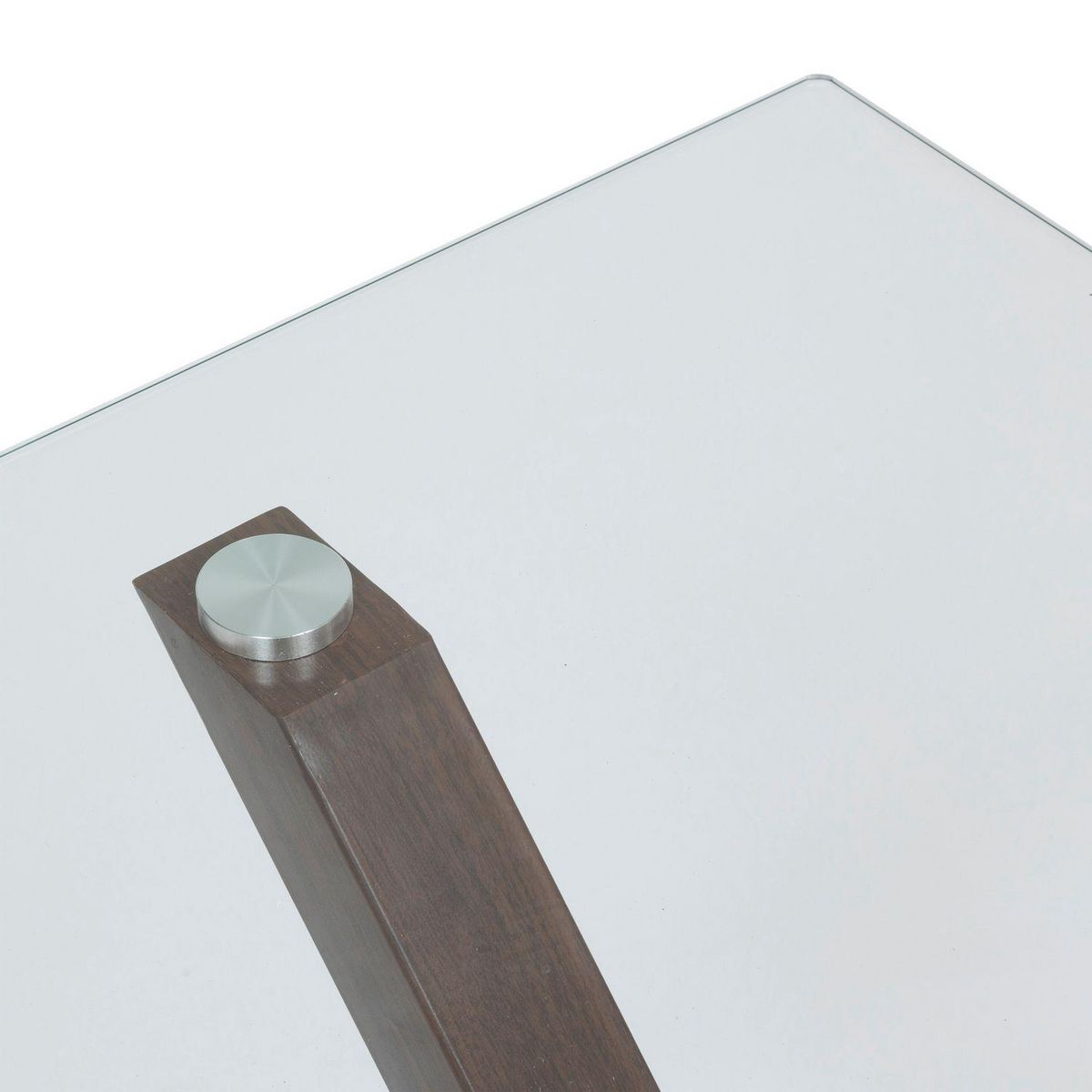 ATMOSPHERA Table à manger en verre pour 6 personnes JOREL