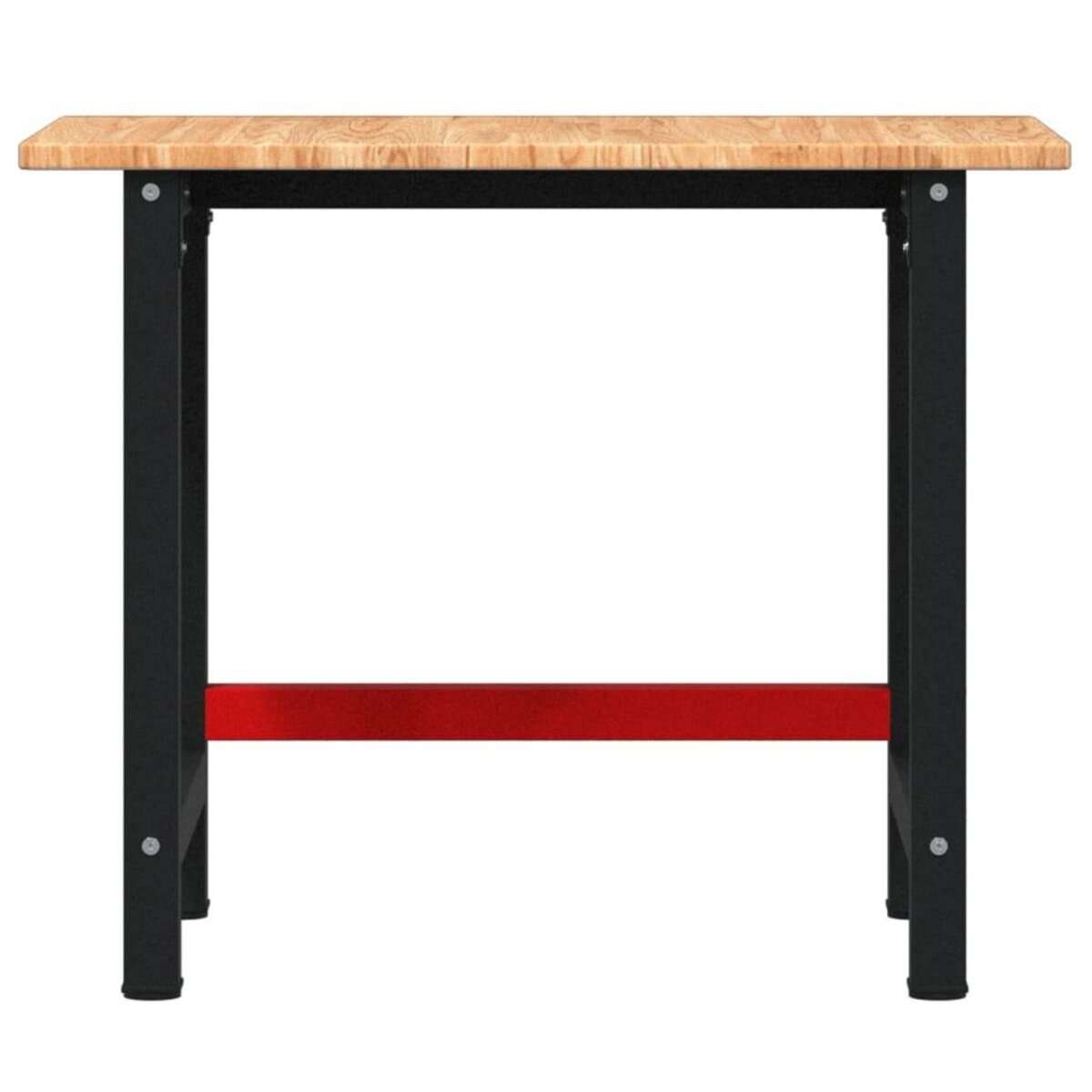 VIDAXL Etabli marron clair bois de chene massif rectangulaire