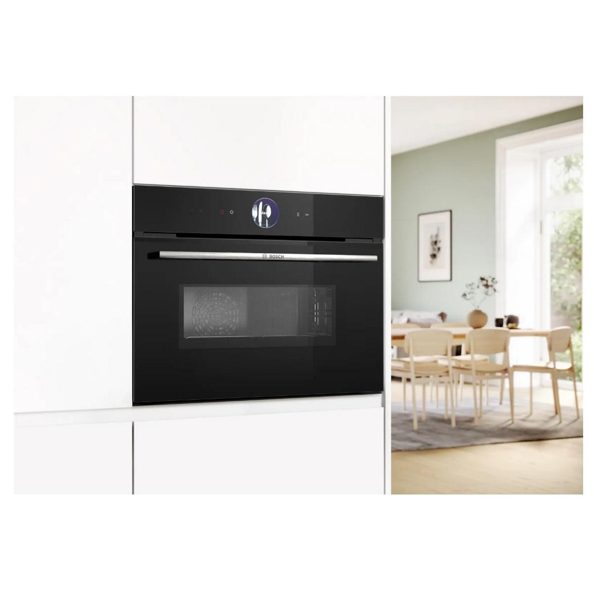 BOSCH Four combiné mo intégrable 45l noir - CMG7761B1