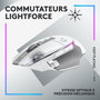 Voir la diapositive 2 : Logitech Souris Gamer Sans Fil G502X PLUS Lightspeed RVB Blanc