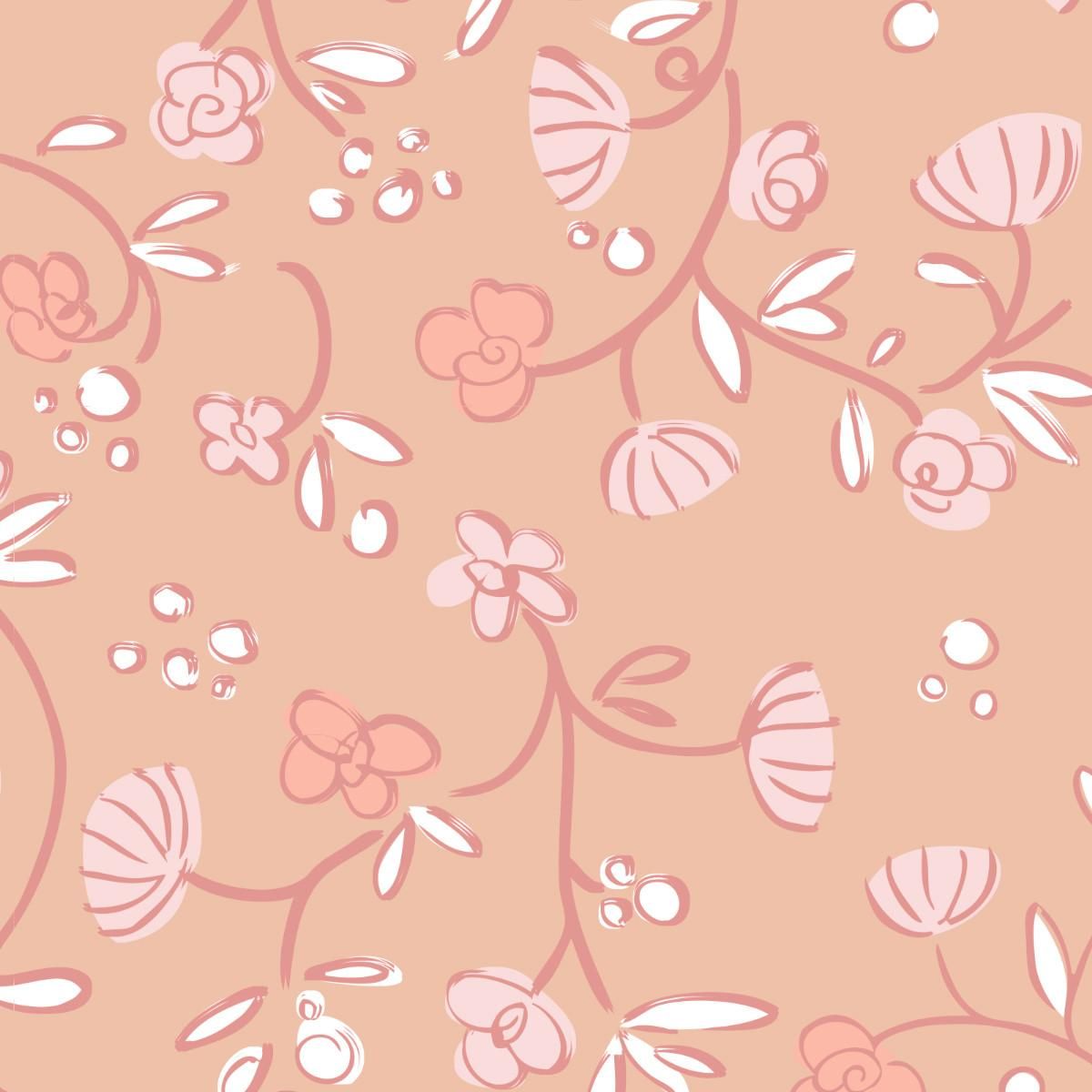 FUTURE HOME Parure de lit 2 personnes fleurie réversible 260x240cm