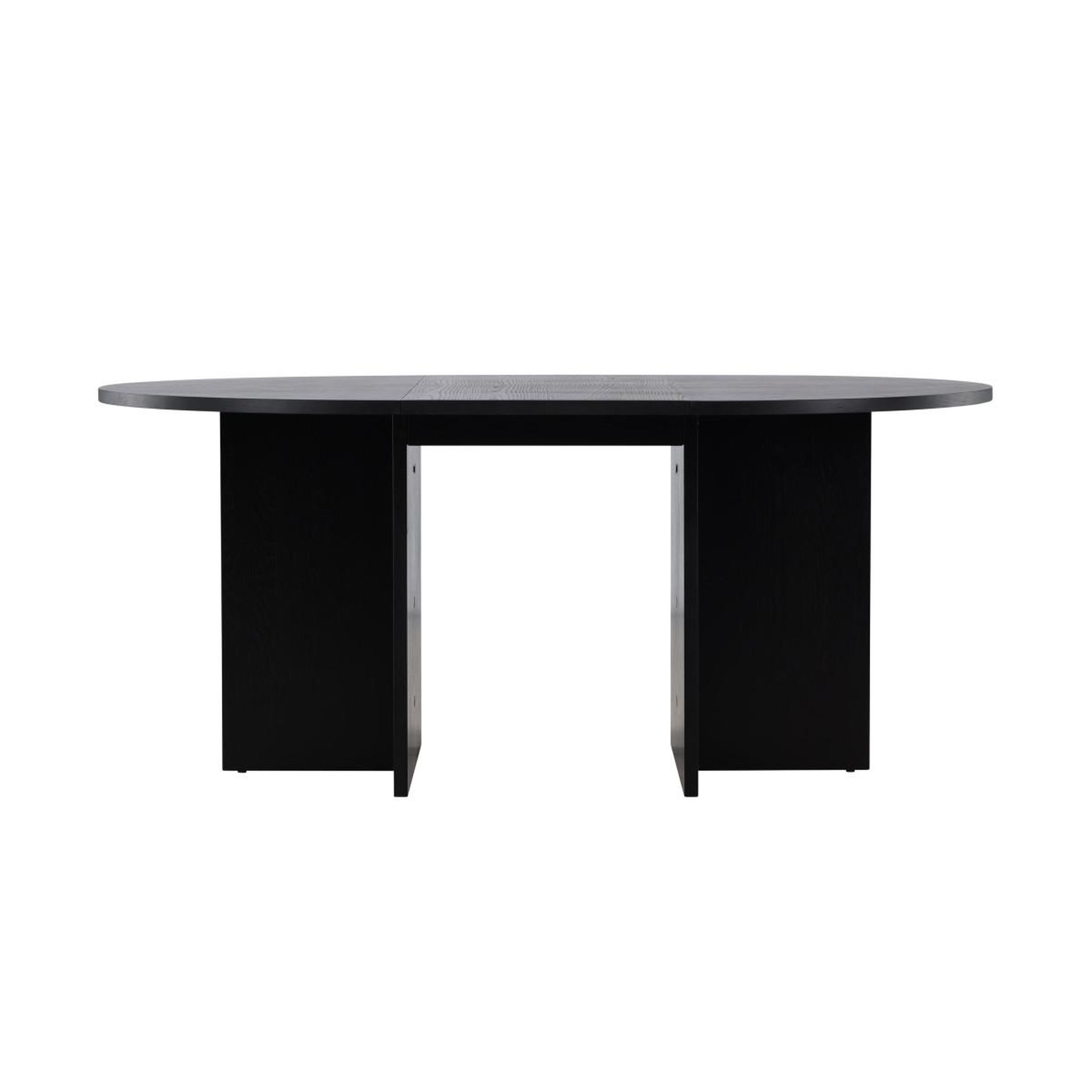 Voir la diapositive 2 : Paris Prix Table à manger extensible  strada  120-170cm noir