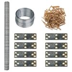 VIDAXL Extension de poulailler 268x100x190 cm métal