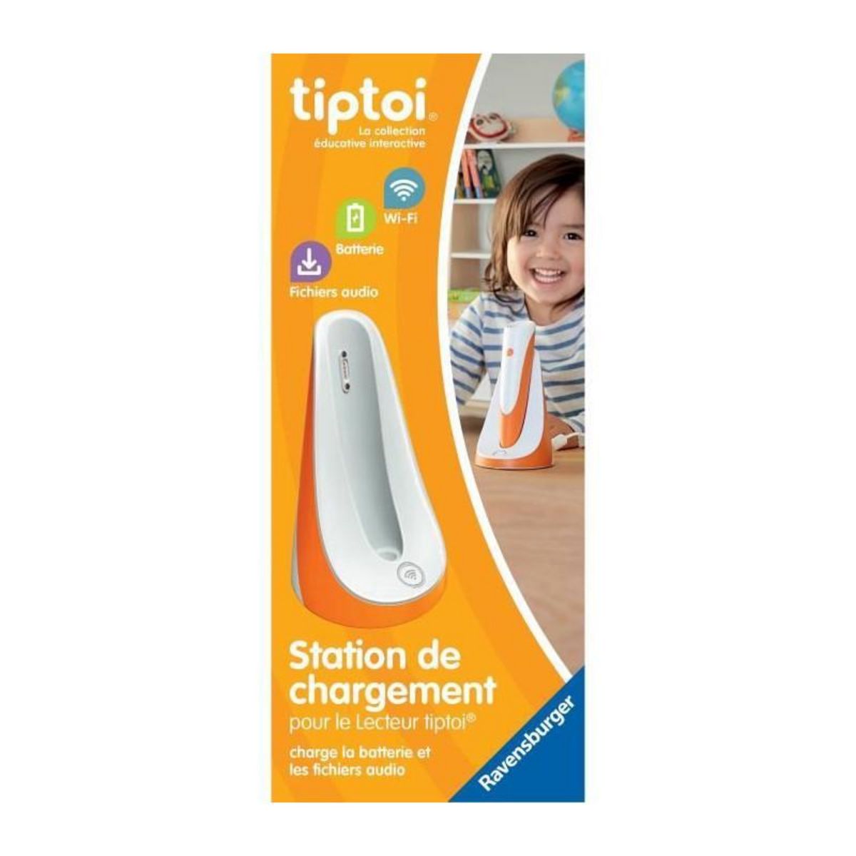 RAVENSBURGER Ravensburger-tiptoi Station charge-4005556001798-A partir de 3 ans
