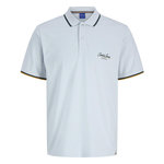 Jack & Jones Polo Bleu Clair Homme Jack & Jones Jorten. Coloris disponibles : Bleu
