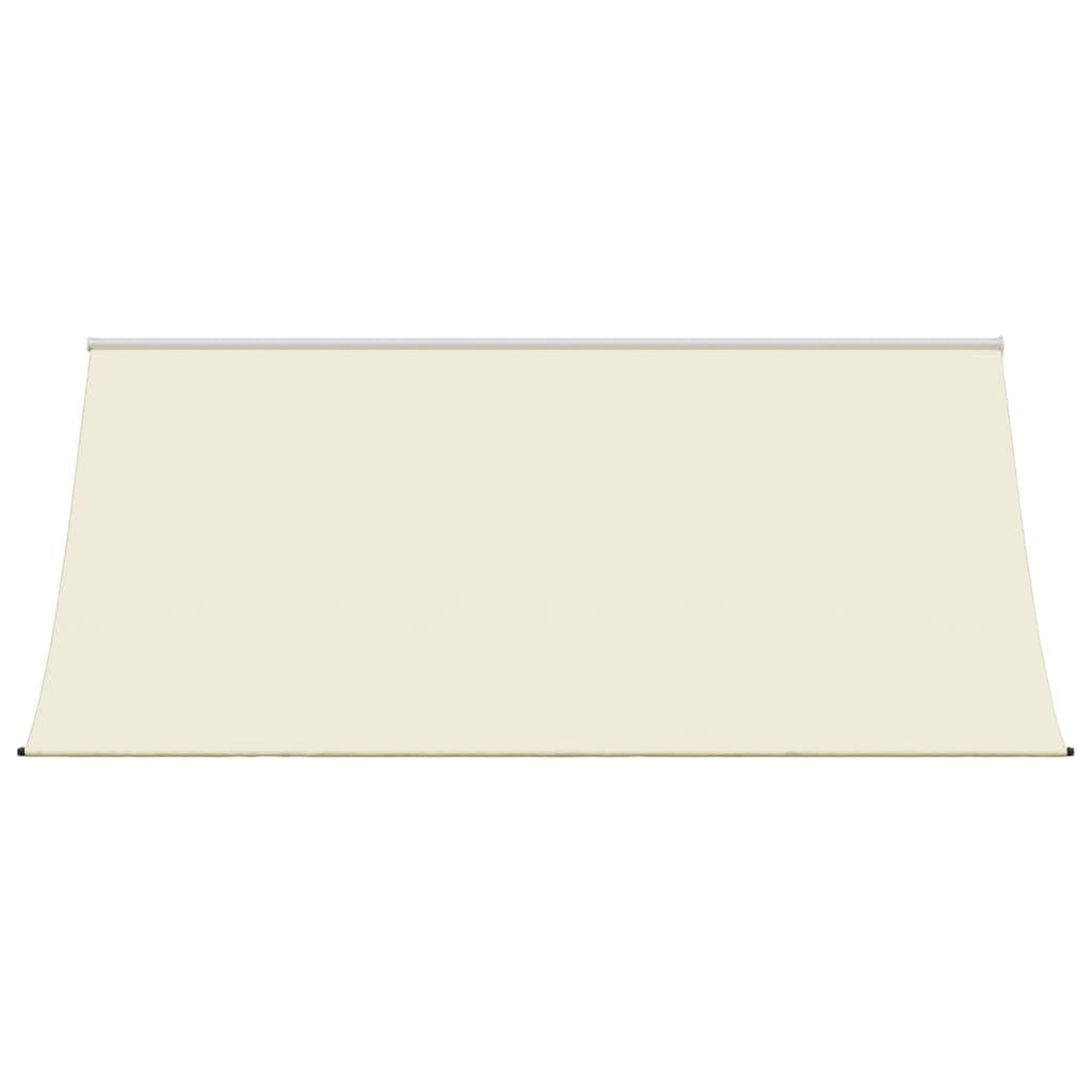 Voir la diapositive 3 : VIDAXL Auvent retractable creme 300x150 m tissu et acier